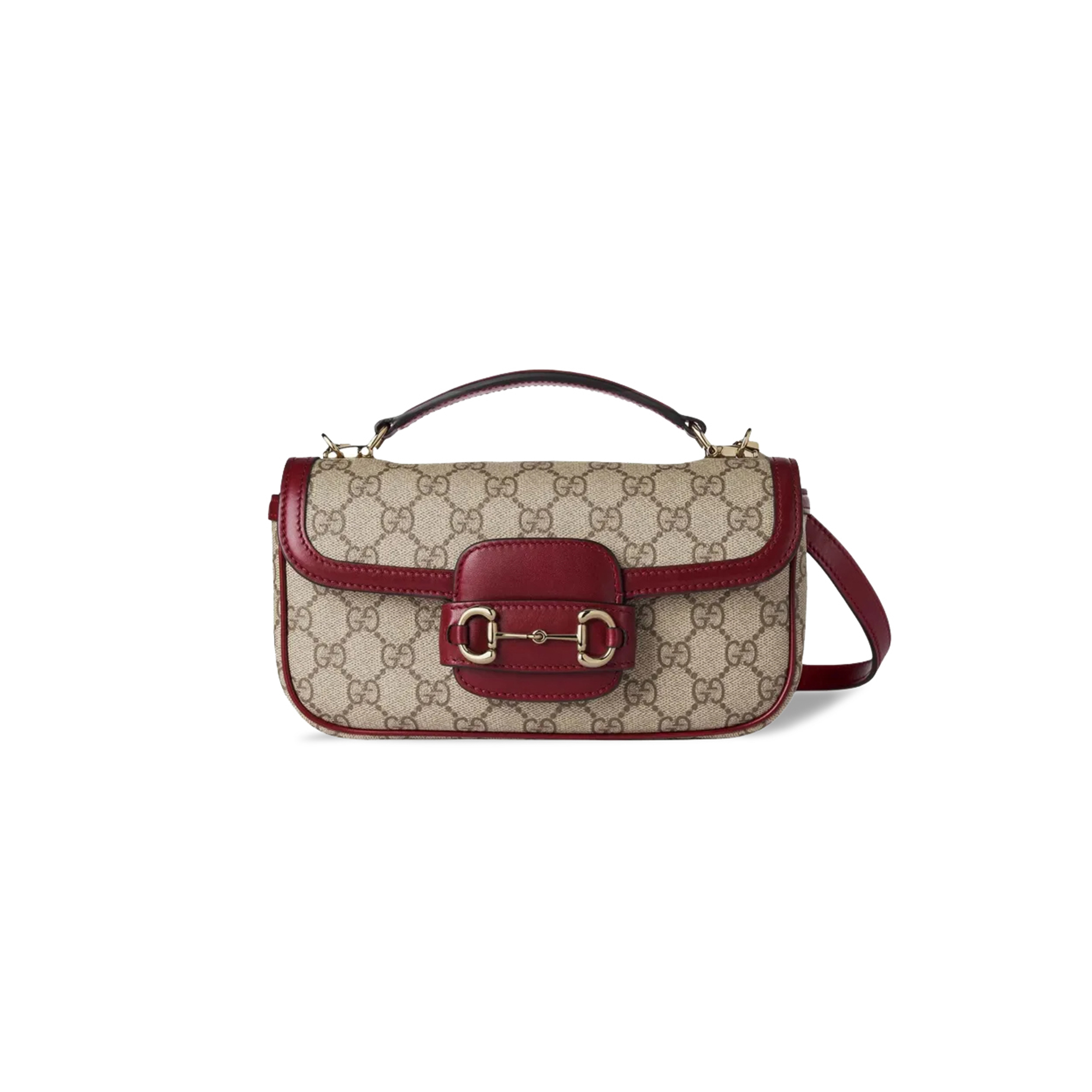 GUCCI HORSEBIT 1955 SOFT SMALL TOP HANDLE BAG 815206 (22.6*12.7*5.6cm)